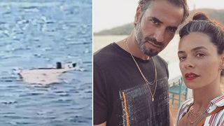  Özge Özpirinçci ile sevgilisi Burak Yamantürk'ün yelkenli kazası