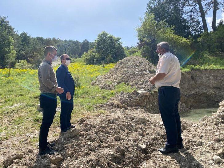 5 köyde devam eden hizmetleri inceledi, taleplerini dinledi G1