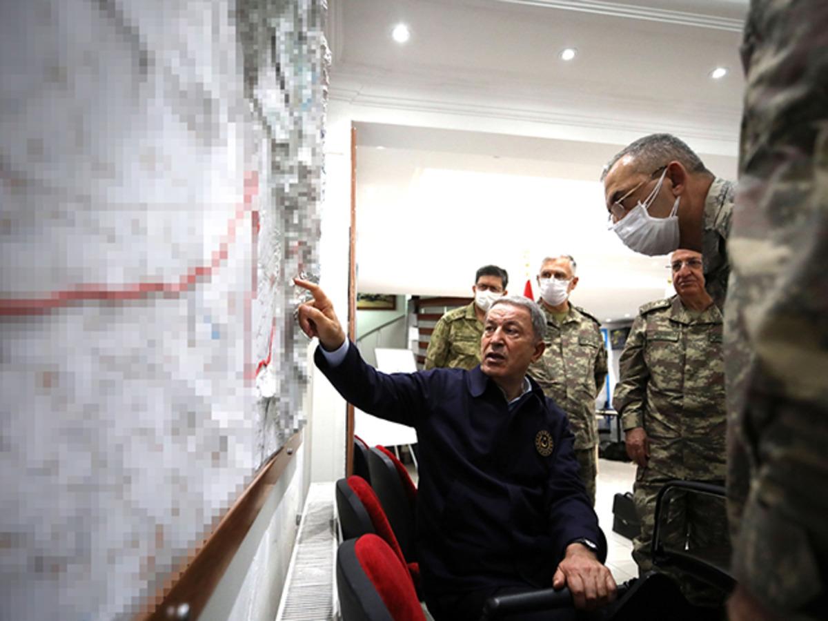 Bakan Akar'dan Pen&ccedil;e-Kaplan Operasyonu a&ccedil;ıklaması