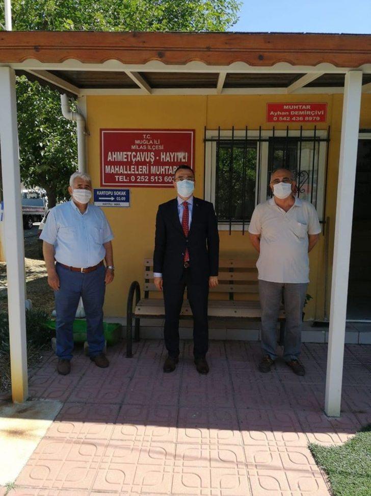 Kaymakam Arslan’dan muhtarlara ziyaret G3