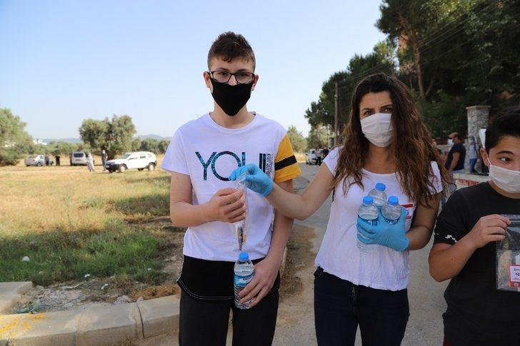 Menderes’te sınav günü öğrenciler unutulmadı G4