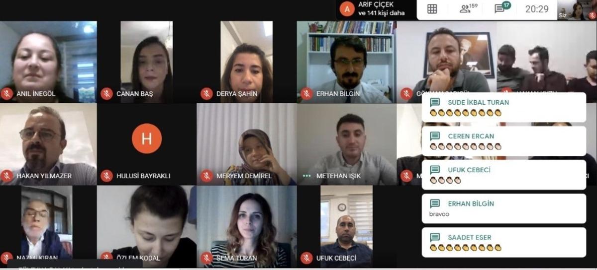 &Ouml;zel D&uuml;zce Uğur Okullarında karne t&ouml;reni b&uuml;y&uuml;k bir heyecanla online olarak yapıldı