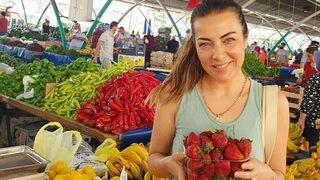 Burcu Kara pazardaki fiyatlara şaşırdı