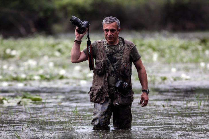Doğal yaşam böyle görüntülendi! Çiftleşirken kalp olan yusufçukları hiç böyle görmediniz G4