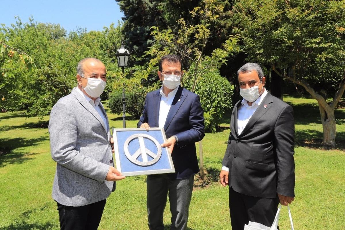 Başkan T&uuml;rkyılmaz, Ekrem İmamoğlu ile buluştu