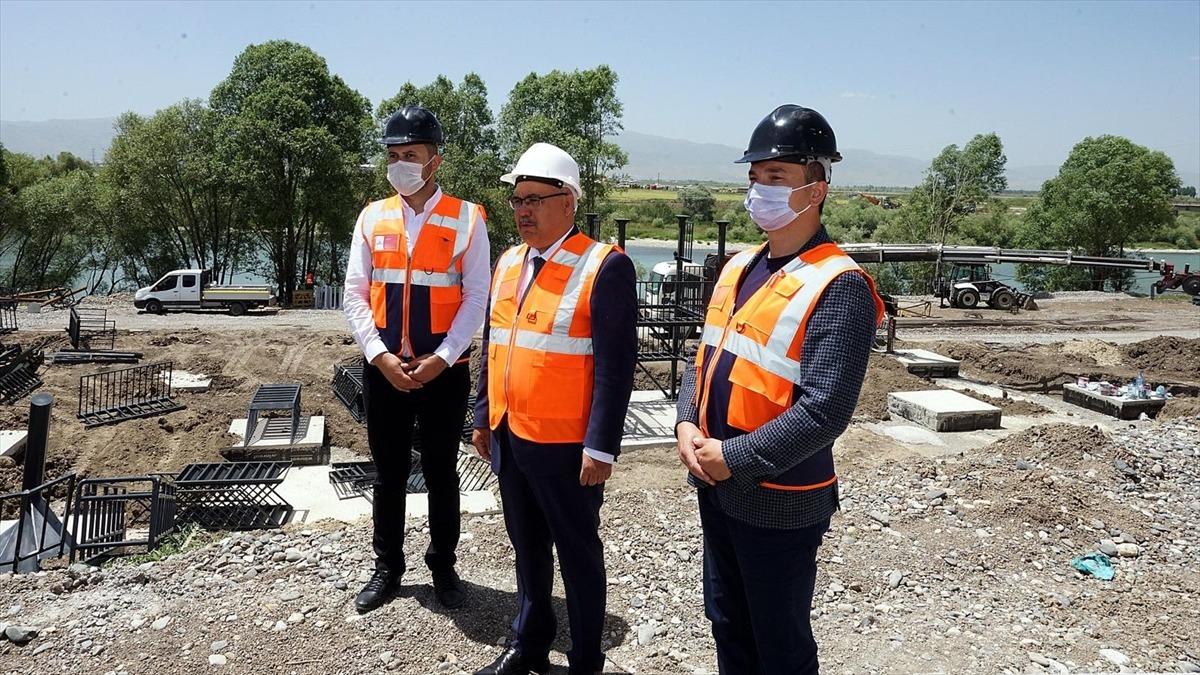 Muş tarihi Murat K&ouml;pr&uuml;s&uuml; &ccedil;evresindeki yatırımlarla turizm ve istihdam atağında