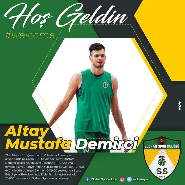 Solhanspor, Altay Demirci ile anlaştı