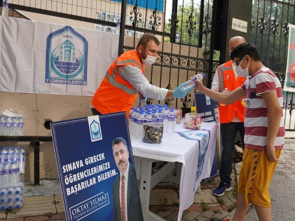 Yıldırım Belediyesi&rsquo;nden LGS&rsquo;ye giren &ouml;ğrencilere destek