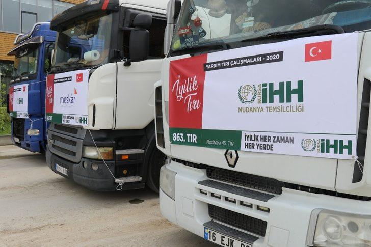 İHH’den İdlib ve Halep’e yardım tırı G1