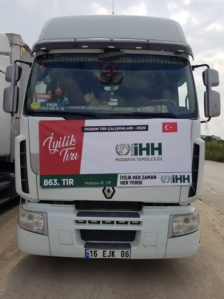 İHH’den İdlib ve Halep’e yardım tırı G3