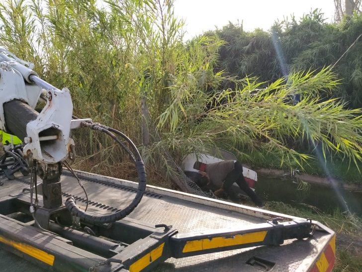 Polisten kaçtı, kanala uçtu G2