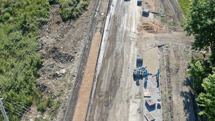 Tarihi kalenin yolunda yenileme çalışması G3