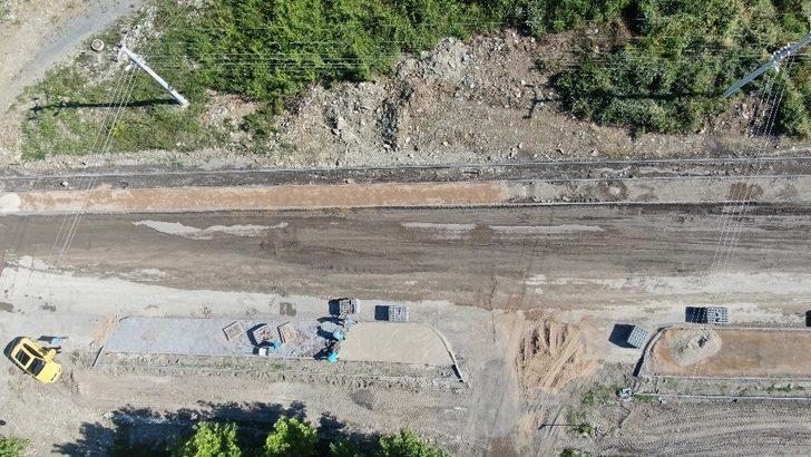 Tarihi kalenin yolunda yenileme çalışması G4