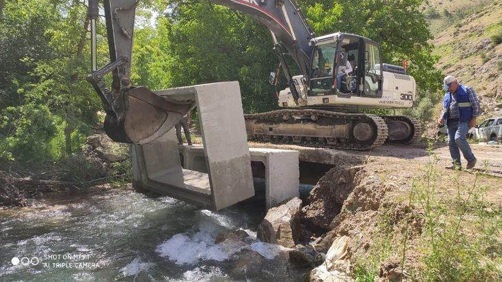 Bahçesaray’da köprü genişletme çalışmaları G2