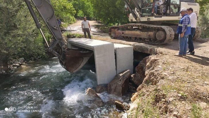 Bahçesaray’da köprü genişletme çalışmaları G3