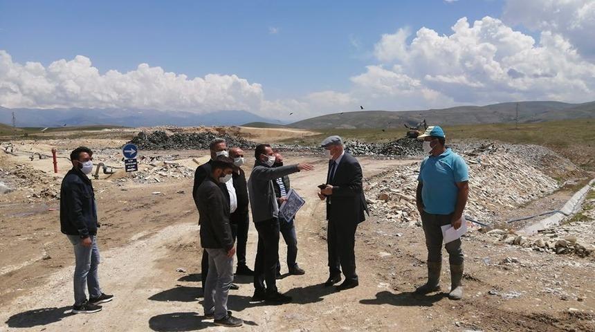 Başkan Pekmezci, sahada çalışmaları inceledi