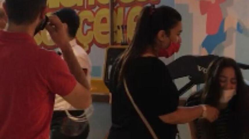 İstanbul'daki AVM'de 'Maskeyi doğru takmadın' kavgası