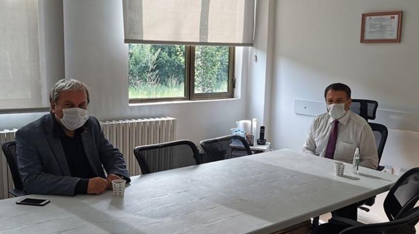 Başkan Şahin’in fabrika ziyareti