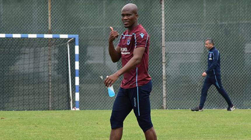 Trabzonspor'un yıldızı Nwakaeme Galatasaray derbisinde yok