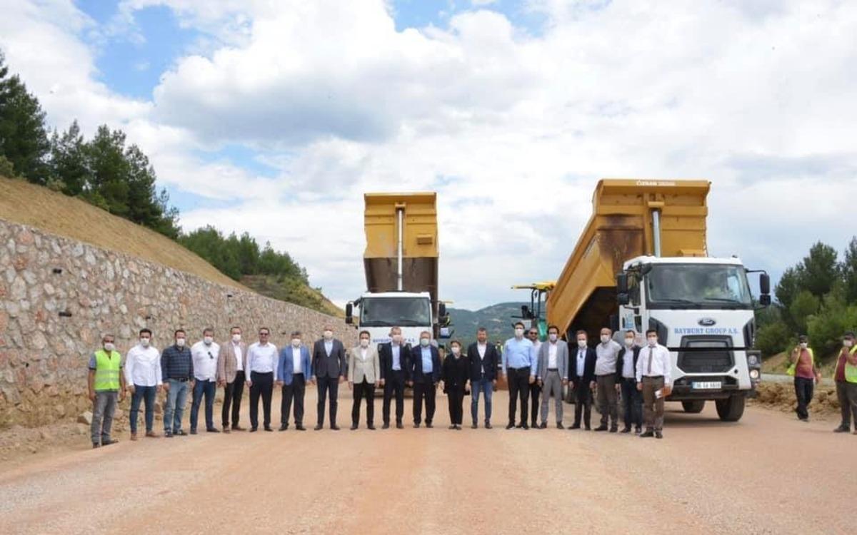 Simav-Abide arasında yol &ccedil;alışması