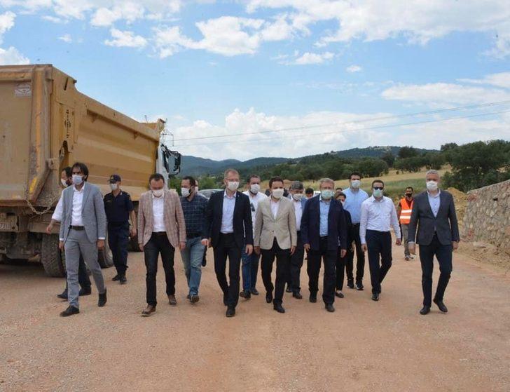 Simav-Abide arasında yol çalışması G2