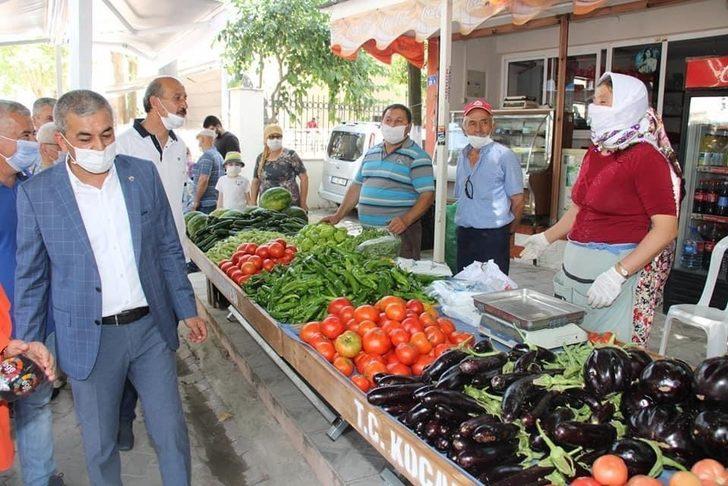 Yenilenen Çakırbeyli Pazarı’nda renkli görüntüler G1