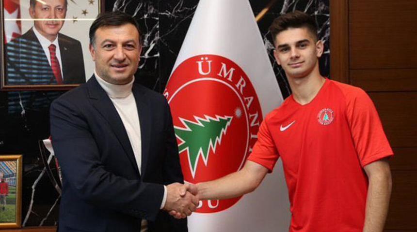 Beşiktaş'ın Ümraniyespor'a kiraladığı Ajdin Hasic'ten müthiş gol