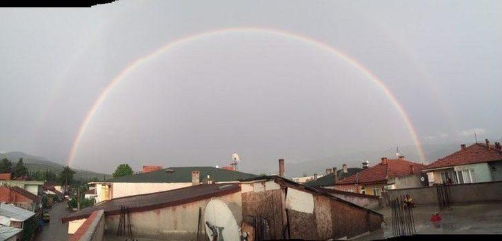 İznik'teki gökkuşağı kartpostallık görüntüler oluşturdu G2