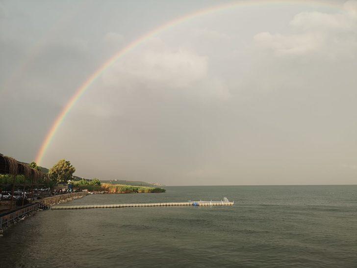 İznik'teki gökkuşağı kartpostallık görüntüler oluşturdu G4