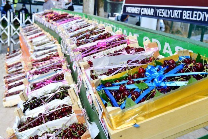 Yeşilyurt’ta en iyi kiraz ve bahçesi ödülleri sahiplerini buldu G1