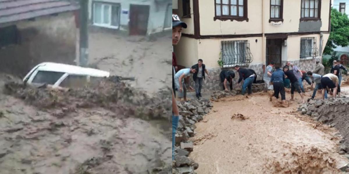 Bursa'daki sel felaketinde &ouml;l&uuml; sayısı 2'ye y&uuml;kseldi
