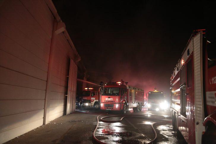 GÜNCELLEME - Kahramanmaraş'ta fabrika yangını G3