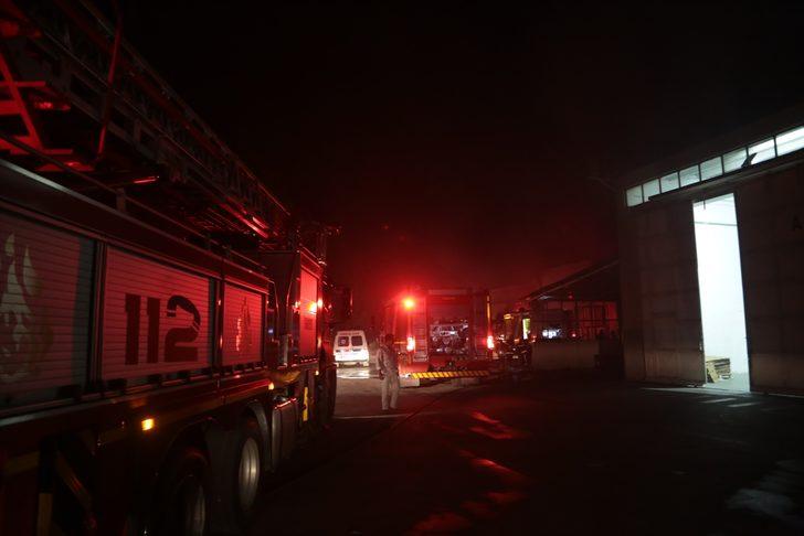 GÜNCELLEME - Kahramanmaraş'ta fabrika yangını G5