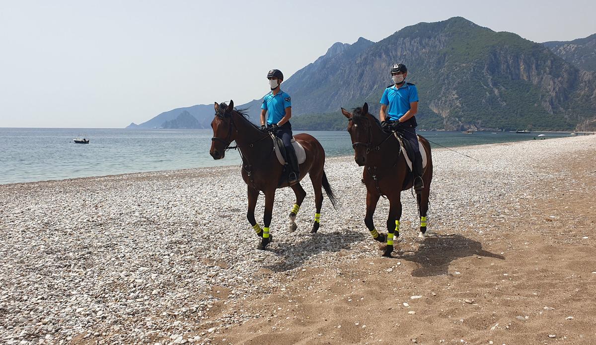 Atlı jandarma timleri, g&ouml;reve başladı