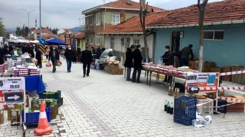 Emet il&ccedil;e pazarı Korona vir&uuml;s tedbirleri kapsamında a&ccedil;ılmayacak