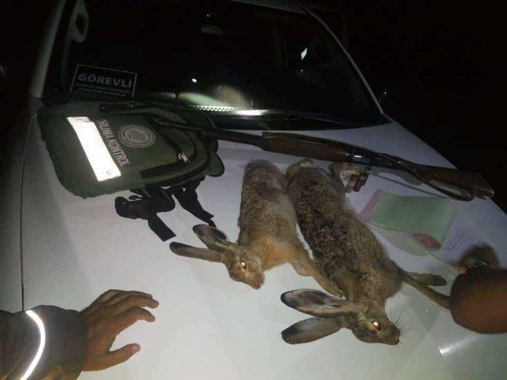 Karacasu’da gece avına 8493 lira ceza kesildi G1