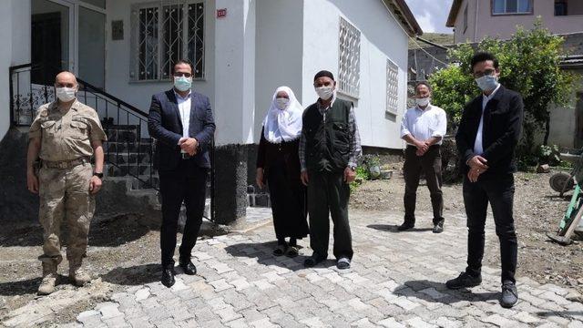 Altınyayla’da Şehit babasına, babalar günü ziyareti