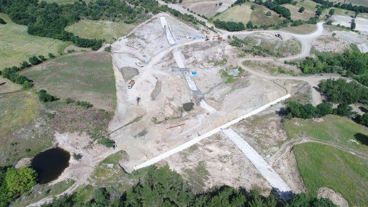 Yenice Kovancı Barajında çalışmalar devam ediyor G2