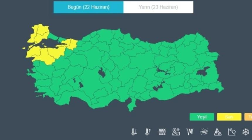 Meteoroloji’den Bursa için ’sarı’ uyarı!