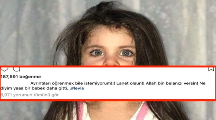 Ünlüler Küçük Eylül ve Leyla'nın Ardından İsyan Bayrağını Çekti