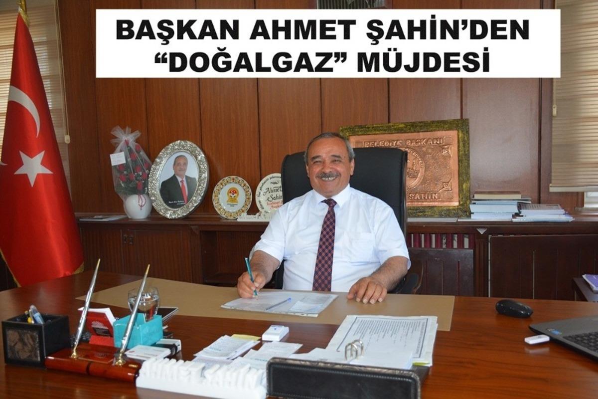İscehisar Belediye Başkanı Ahmet Şahin&rsquo;den doğalgaz m&uuml;jdesi