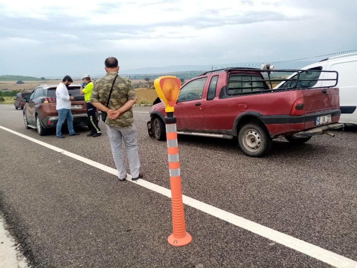 Malkara&rsquo;da trafik kazası: 1 yaralı