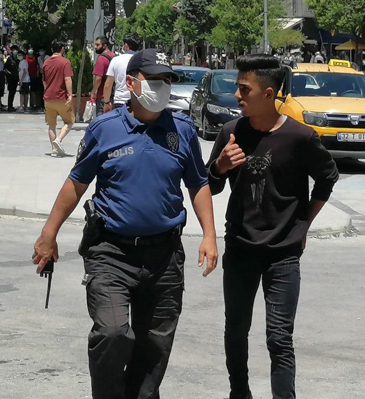 Maskesiz yakalanınca polise soyadını bilmediğini söyledi G2