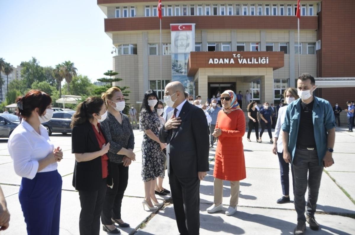 Vali Mahmut Demirtaş, Adana&rsquo;ya t&ouml;renle veda etti