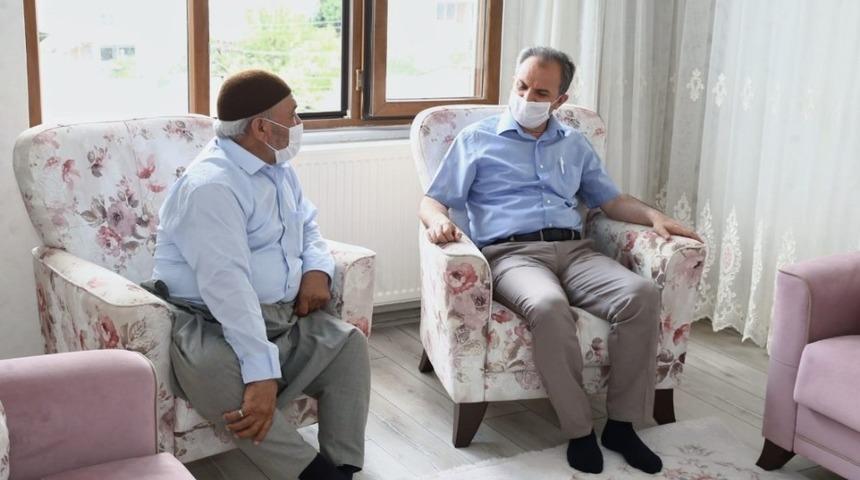 Başkan Kılın&ccedil;&rsquo;tan, Babalar G&uuml;n&uuml; ziyareti