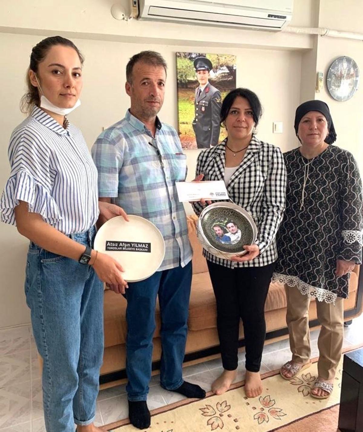 Başkan Yılmaz&rsquo;dan şehit babalarına anlamlı mektup