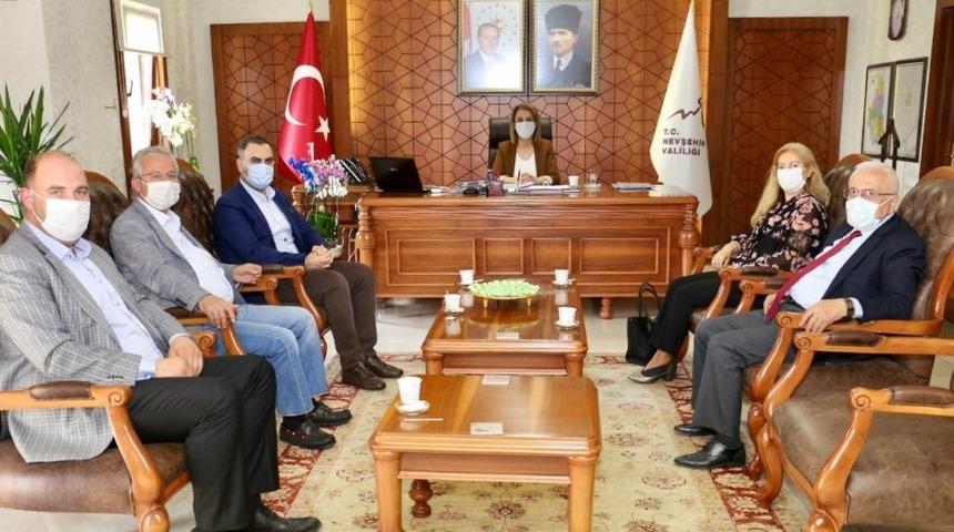 KAPTİD Y&ouml;netimi, Vali Becel&rsquo;i ziyaret etti