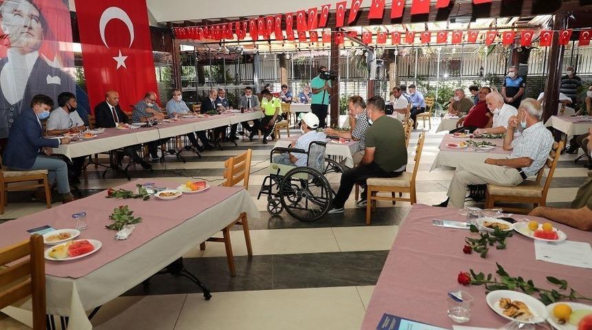 Müdür Şahne, muhtarlarla bir araya geldi