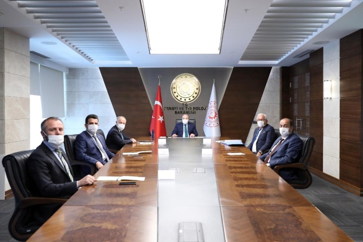 Kdz. Ereğli protokol&uuml; taleplerini Bakan Varank&rsquo;a aktardı