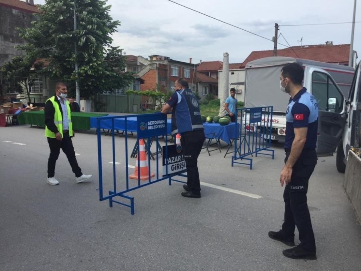 Pazaryerlerinde normalleşme s&uuml;recinde de denetimler s&uuml;r&uuml;yor